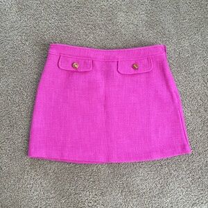 NWOT Pink Tweed Skirt